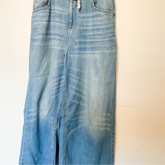 Anthropologie | PILCRO & LETTERPRESS Blue Demin Wide Legged Jeans - Picture 10 of 16